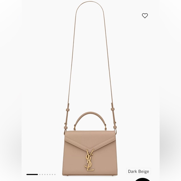 * SOLD * YVES SAINT LAURENT Cassandra Medium top handle bag - Picture 3 of 17